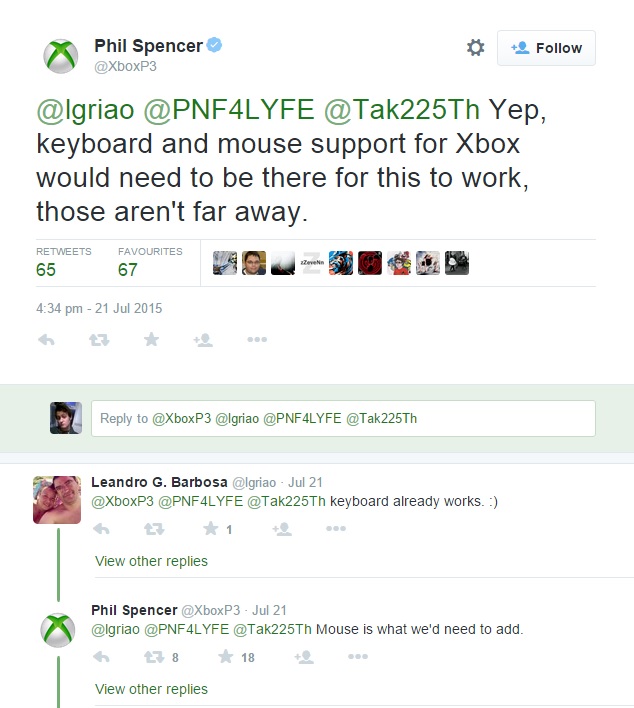 Мышь для Xbox One