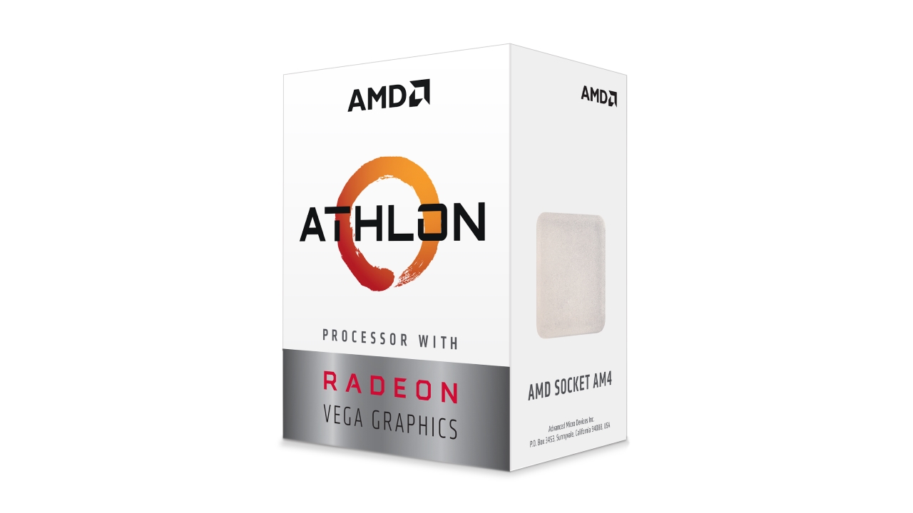 Коробка процессора AMD Athlon
