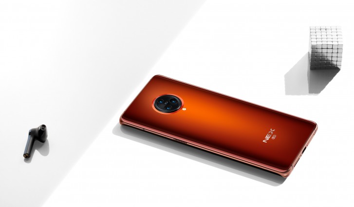 Оранжевая версия смартфона Vivo NEX 3S 5G