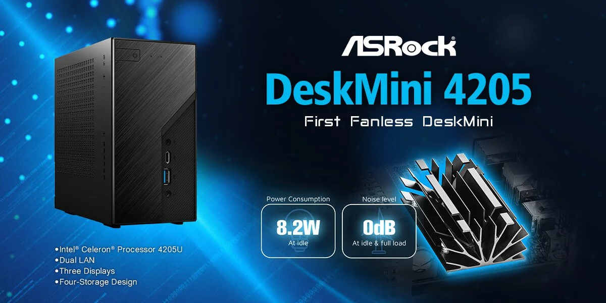 Мини-ПК ASRock-Mini-PC-DeskMini-4205